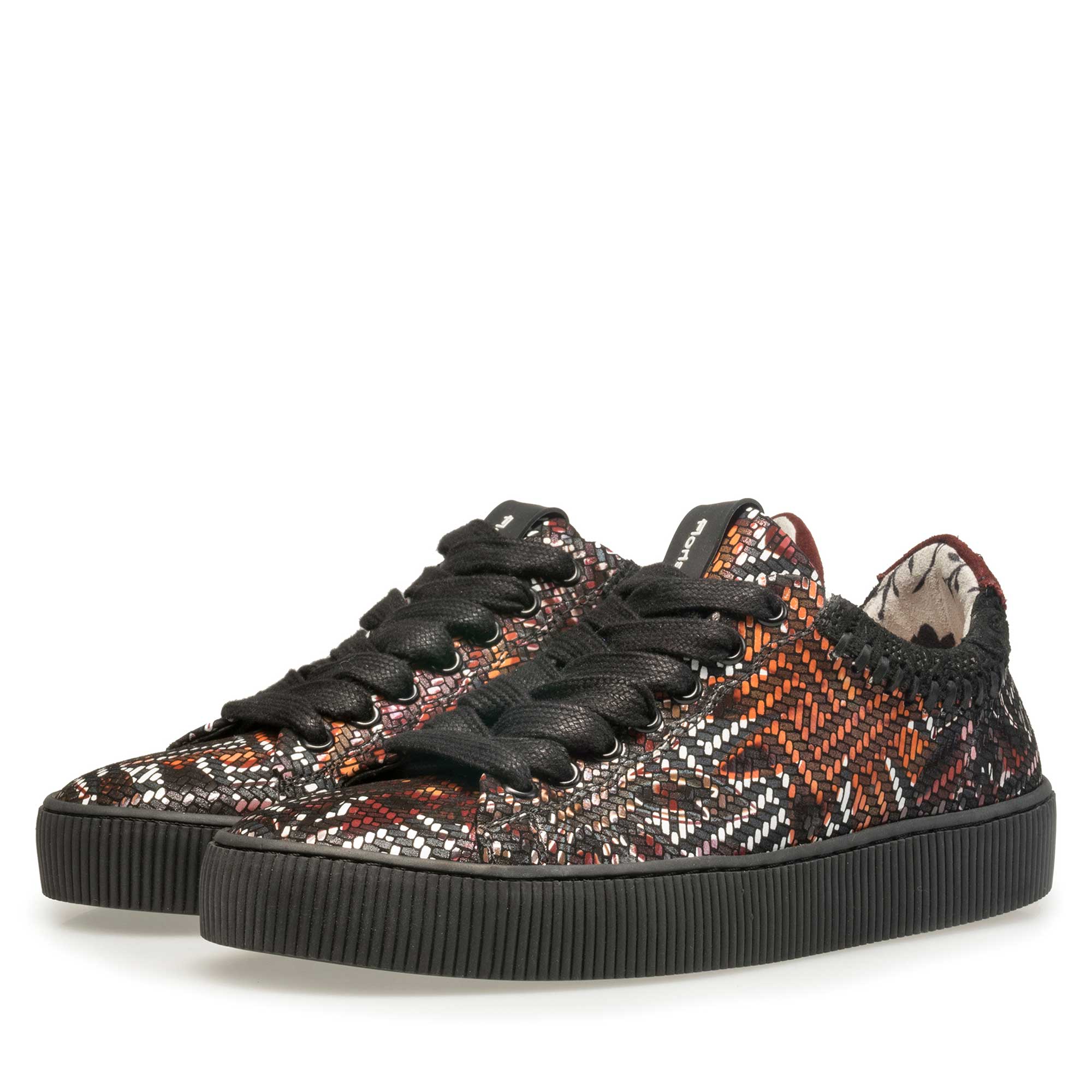 85215/00 - Floris van Bommel multicolour suède sneaker 85215/00 - Floris van Bommel multicolour suède sneaker