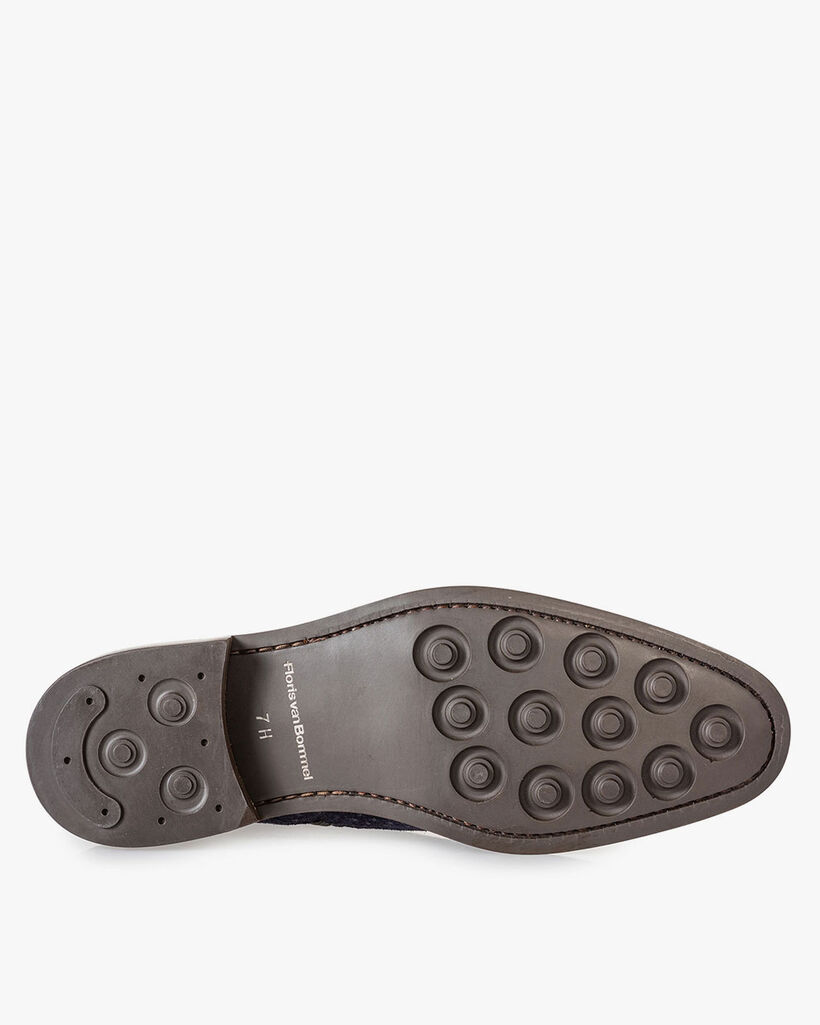 Boot met gespsluiting blauw