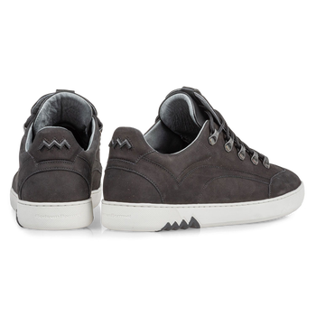 Sneaker nubuck zwart