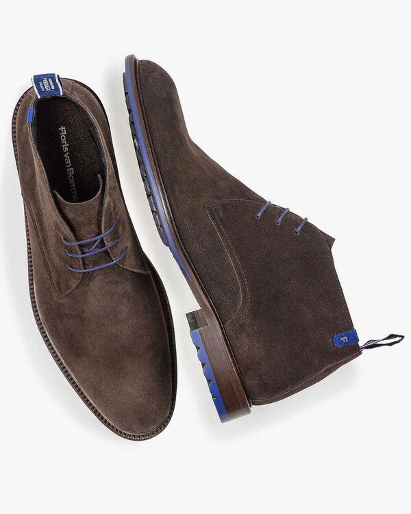 Veterboot su&egrave;de donkerbruin