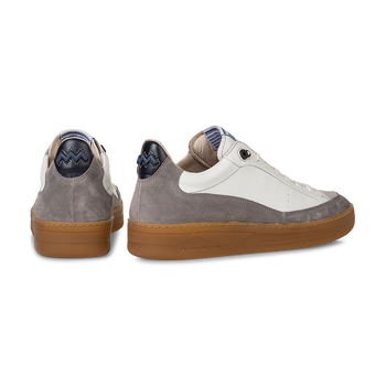 Sneaker su&egrave;de grijs