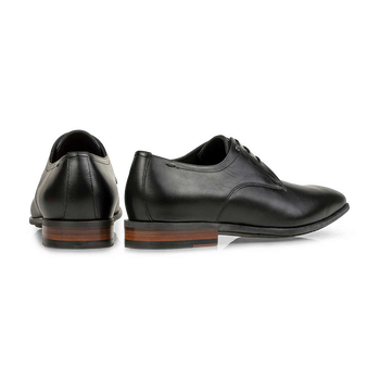 Veterschoen kalfsleer zwart