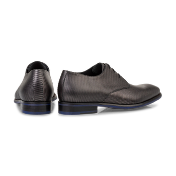 Veterschoen metallicprint brons