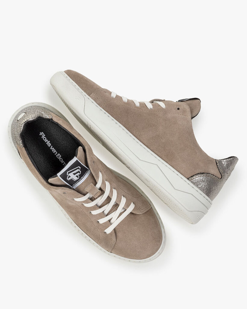 Sneaker suede beige