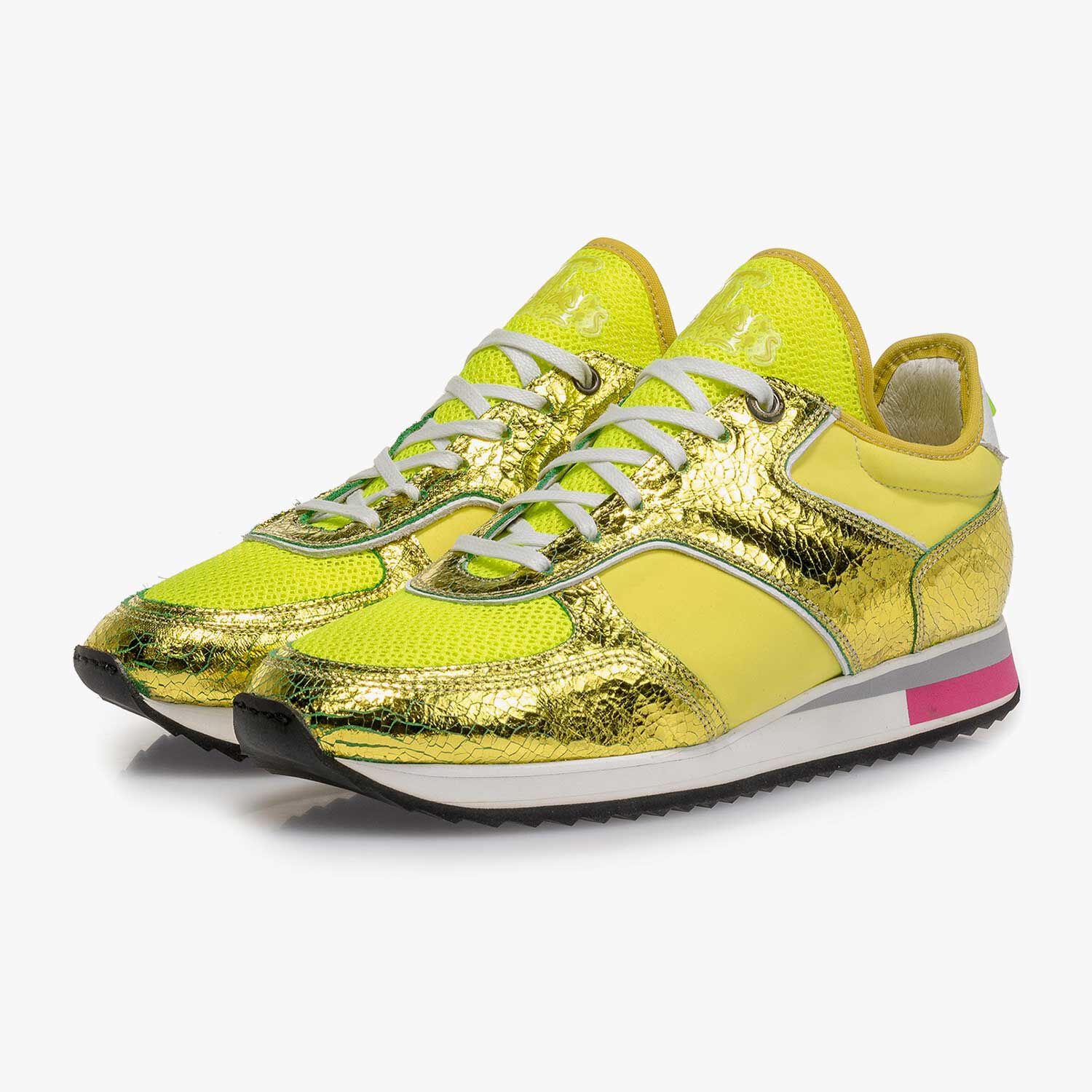 Sneakers met geel online