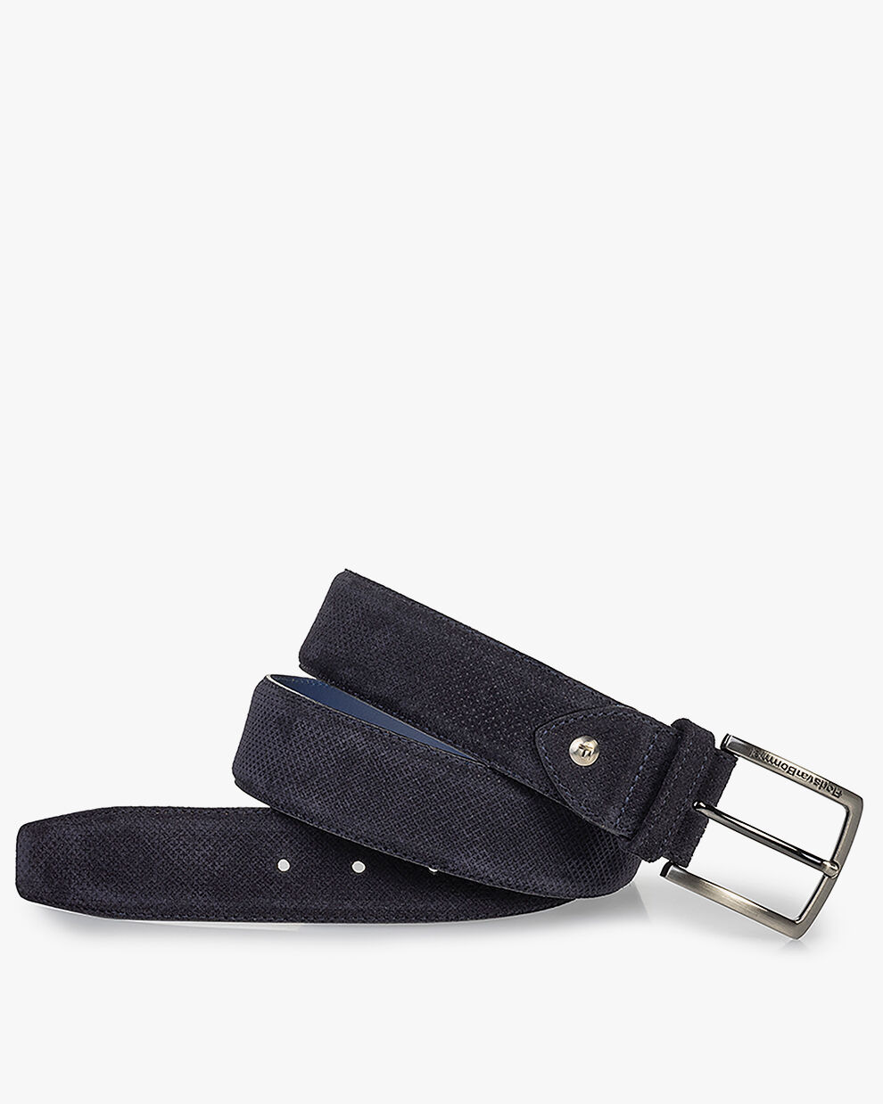 Heren riem blauw De Belter 66.60 | Floris van Bommel Official®