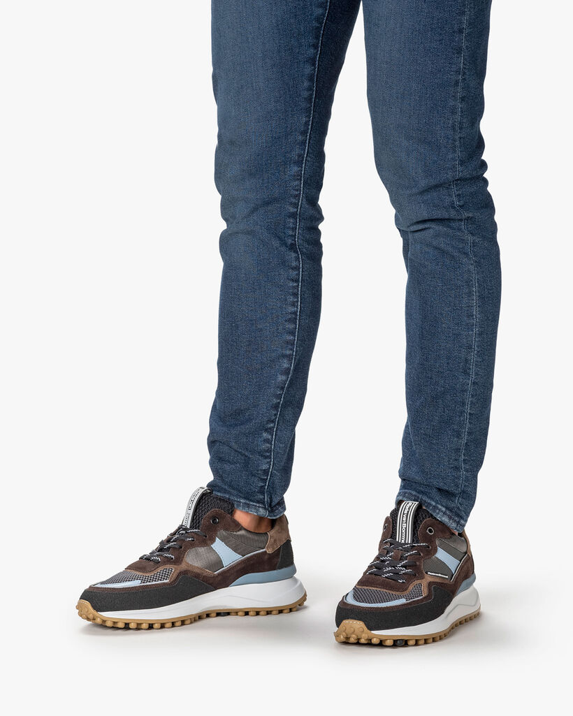 Noppi sneaker beige/black