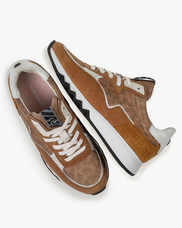 Nineti metallic cognac