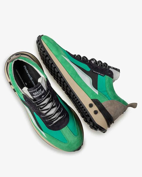 Sneaker Space Invaders green