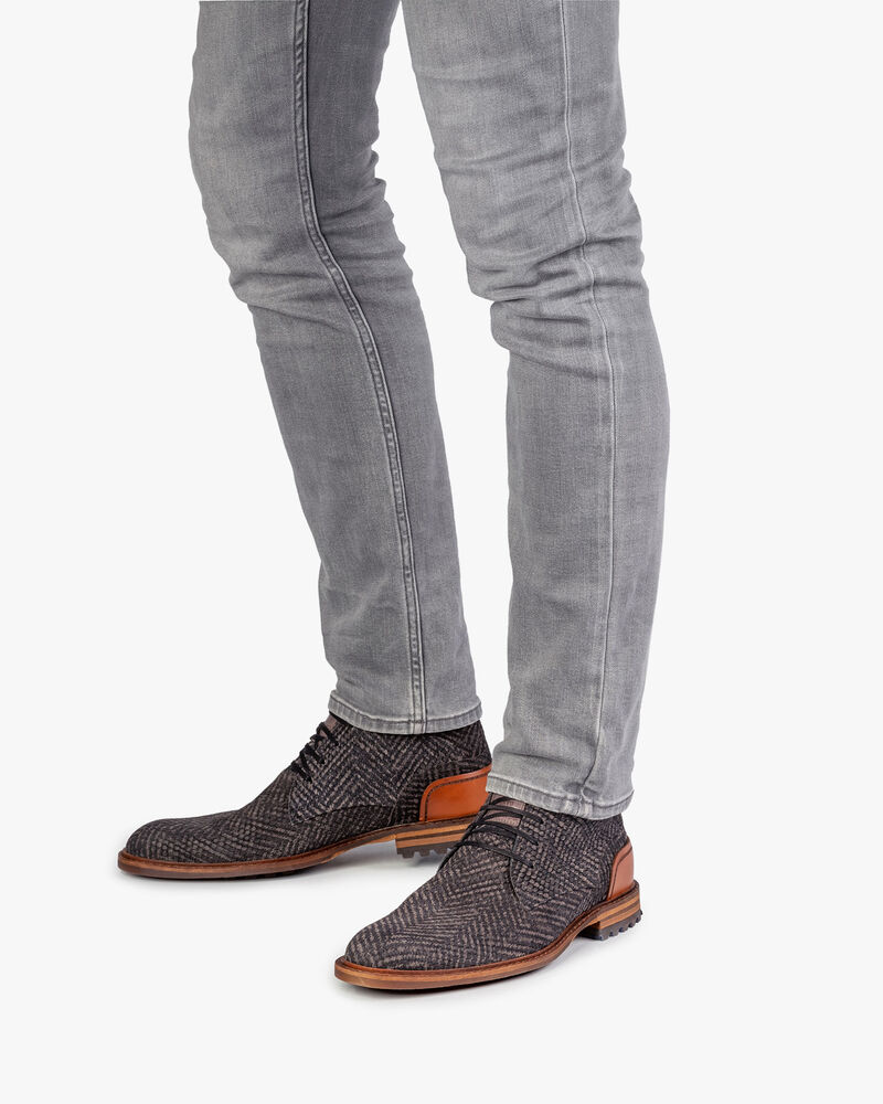 Crepi boot grey with print