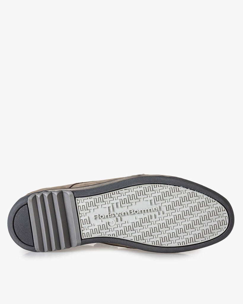 Sneaker nubuck grijs