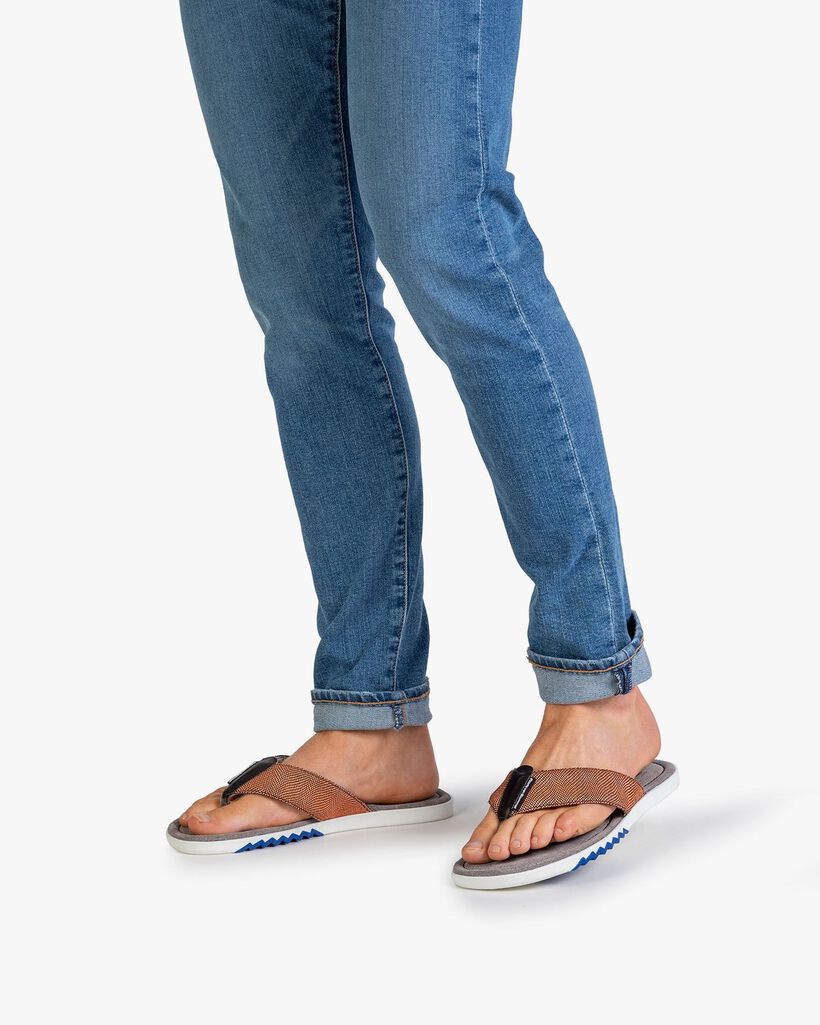 Slipper su&egrave;de oranje