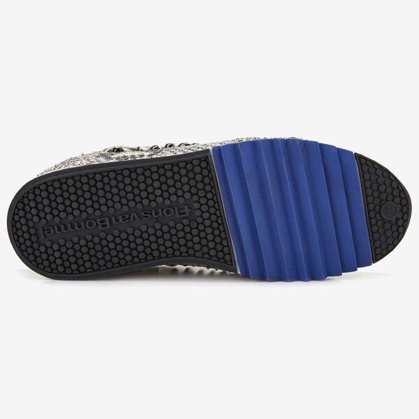Floris van Bommel grijze snakeprint dames sneaker