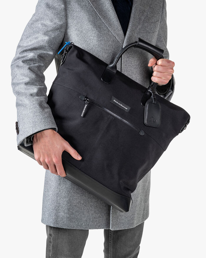 Tote bag textile black