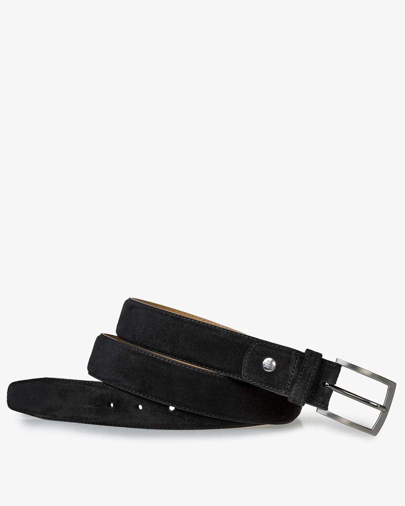 Belt suede black