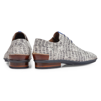 Lace shoe nubuck leather