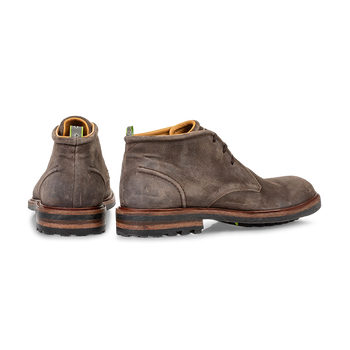 Veterboot suede taupe
