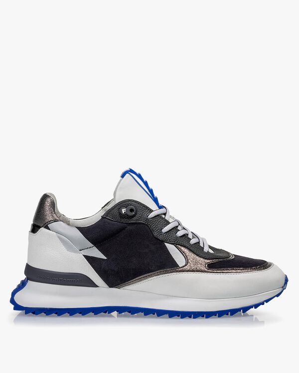 Sneaker calf leather white