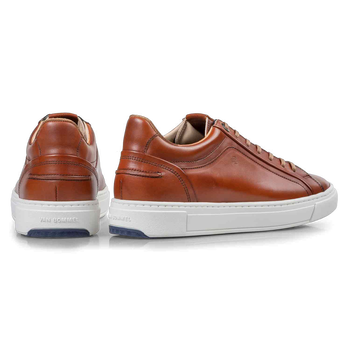 Sneaker kalfsleer cognac