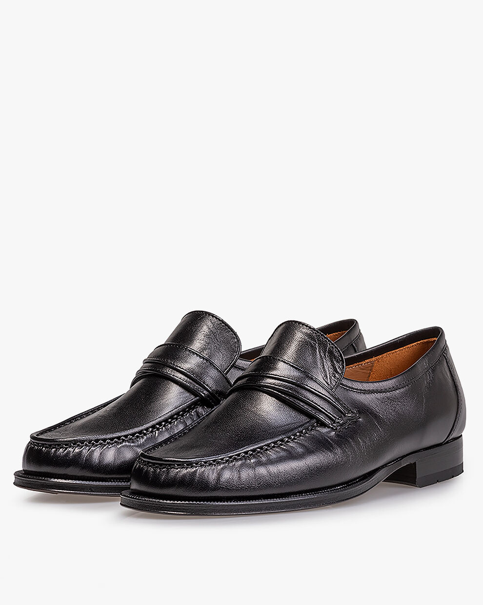 Zwarte loafers heren clearance