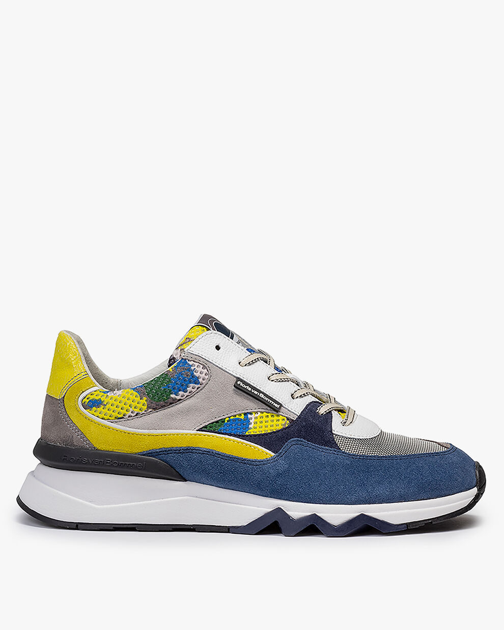 Men s sneakers De Zager 07.00 Yellow Floris van Bommel Belgium