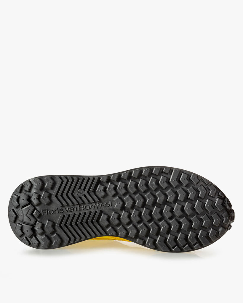 Sneaker textiel geel