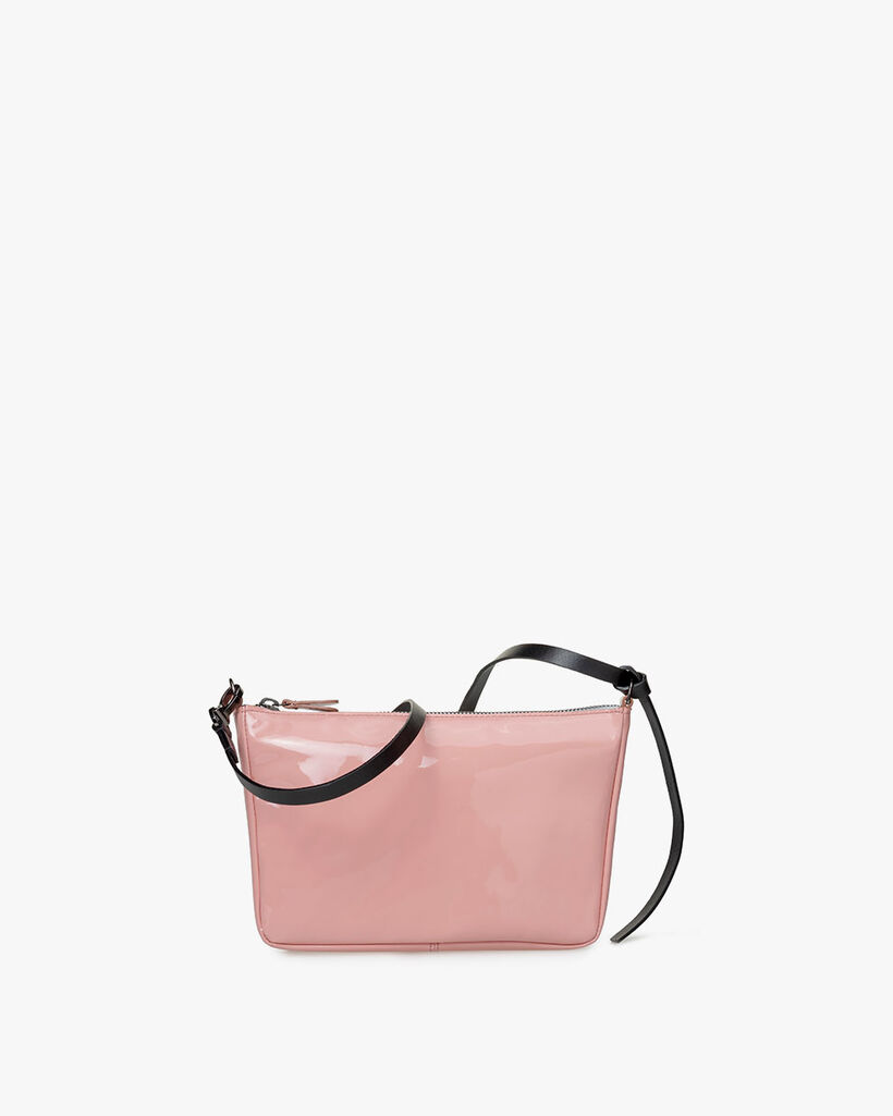 Cross body tas lakleer roze
