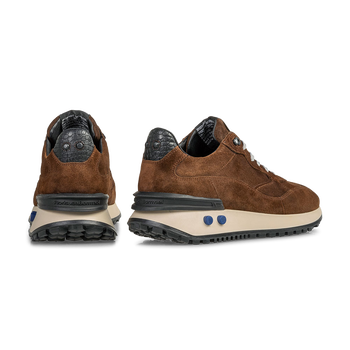 Vinti sneaker suede cognac