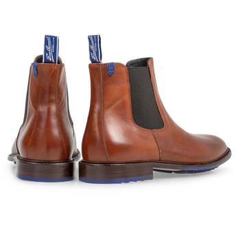 Chelsea boot kalfsleer cognac