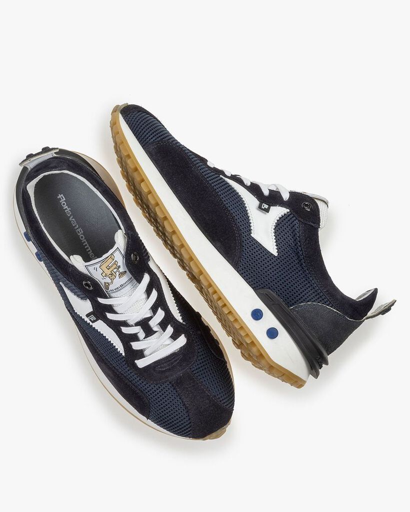 Sneaker textile dark blue