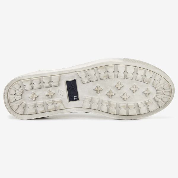 Floris van Bommel grijze leren heren sneaker