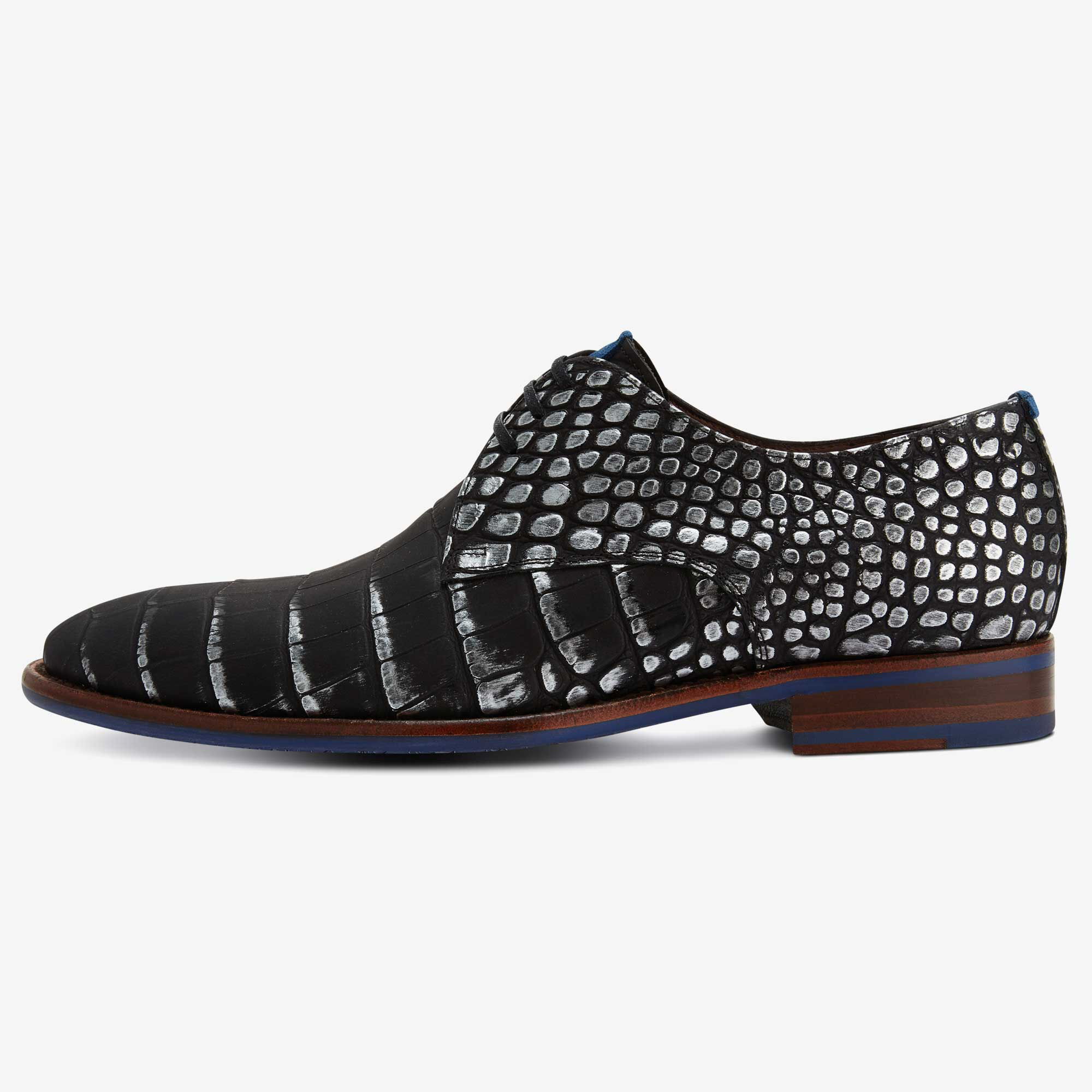 Puntschoenen heren top zwart