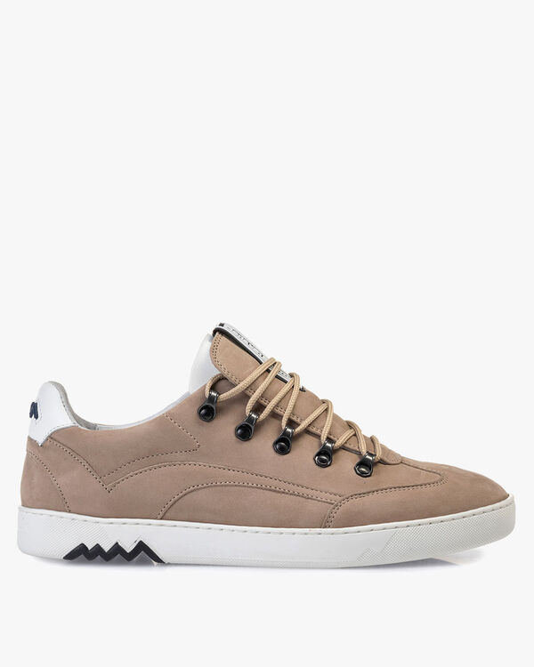 Hiking sneaker nubuck beige
