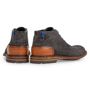 Crepi boot grey with print