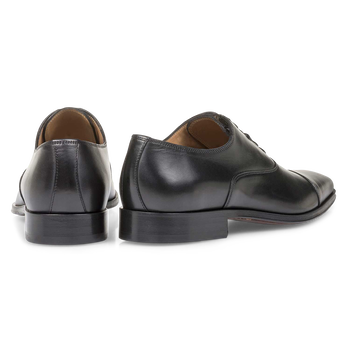 Veterschoen kalfsleer zwart