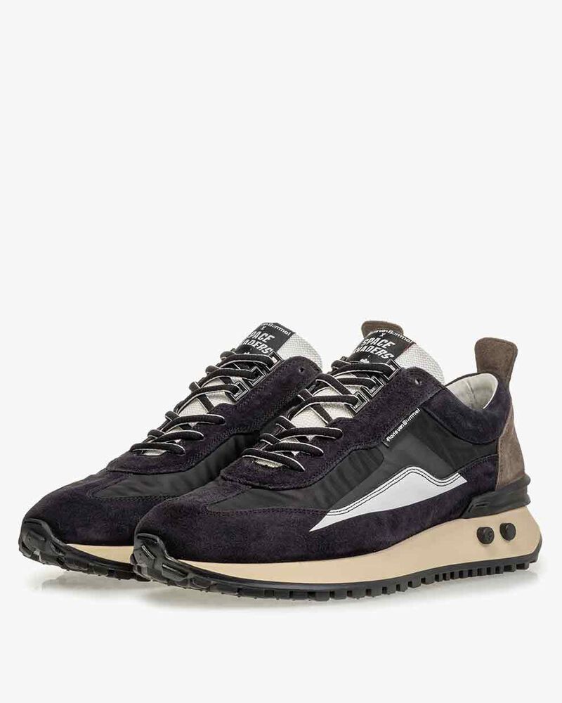 Sneaker space invaders zwart