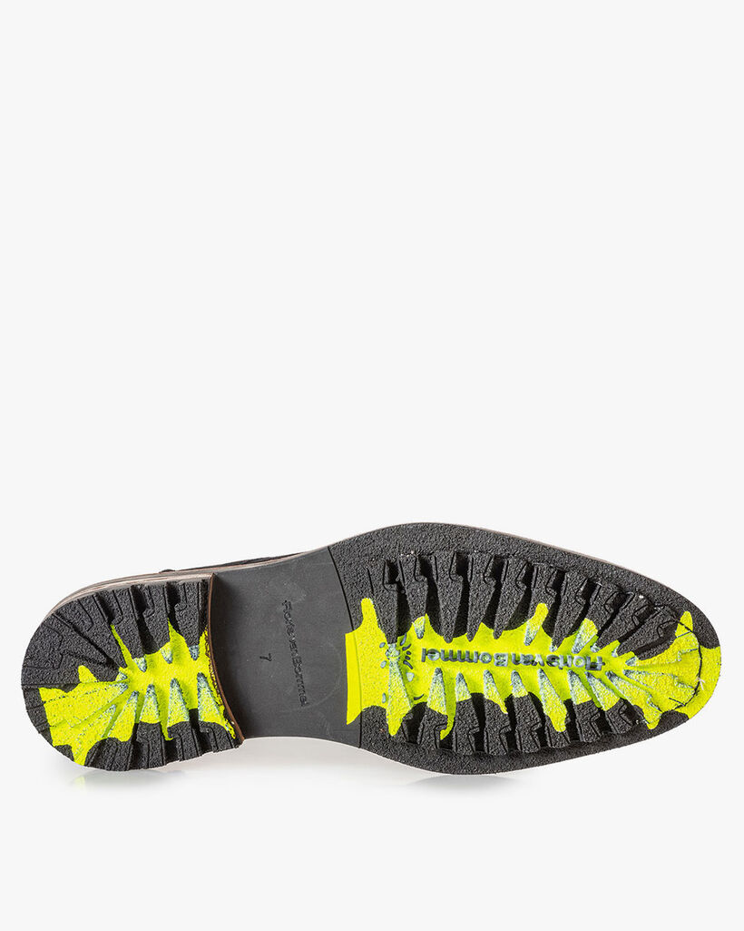 Veterboot su&egrave;de zwart