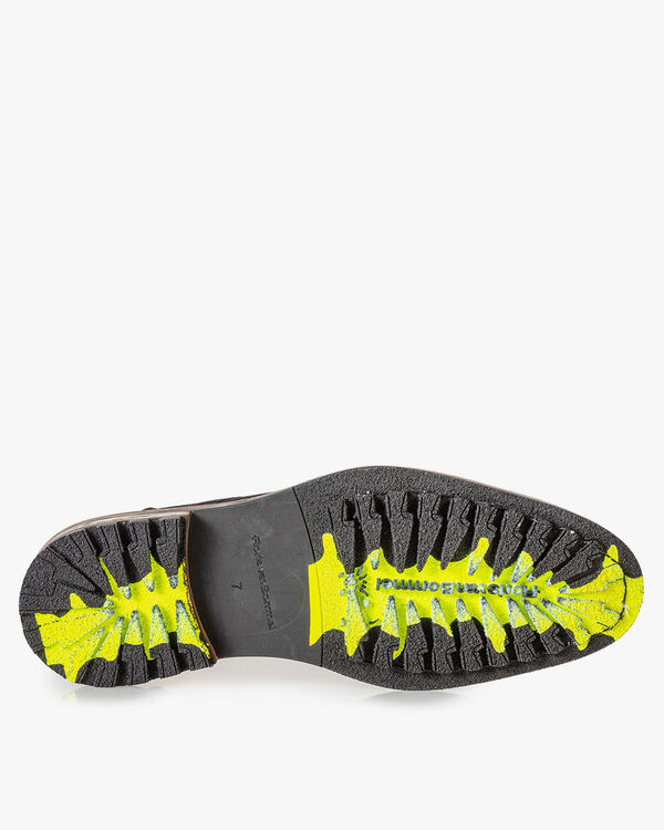 Veterboot su&egrave;de zwart