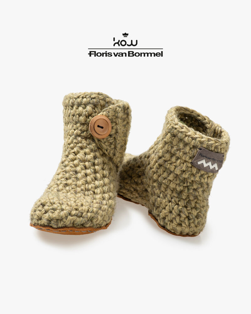 Kingdom Of Wow pantoffels groen