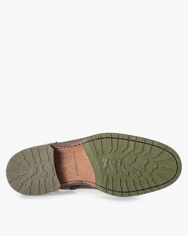 Wolgevoerde chelsea boot zwart