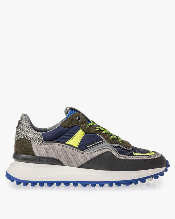 Noppi sneaker donkerblauw