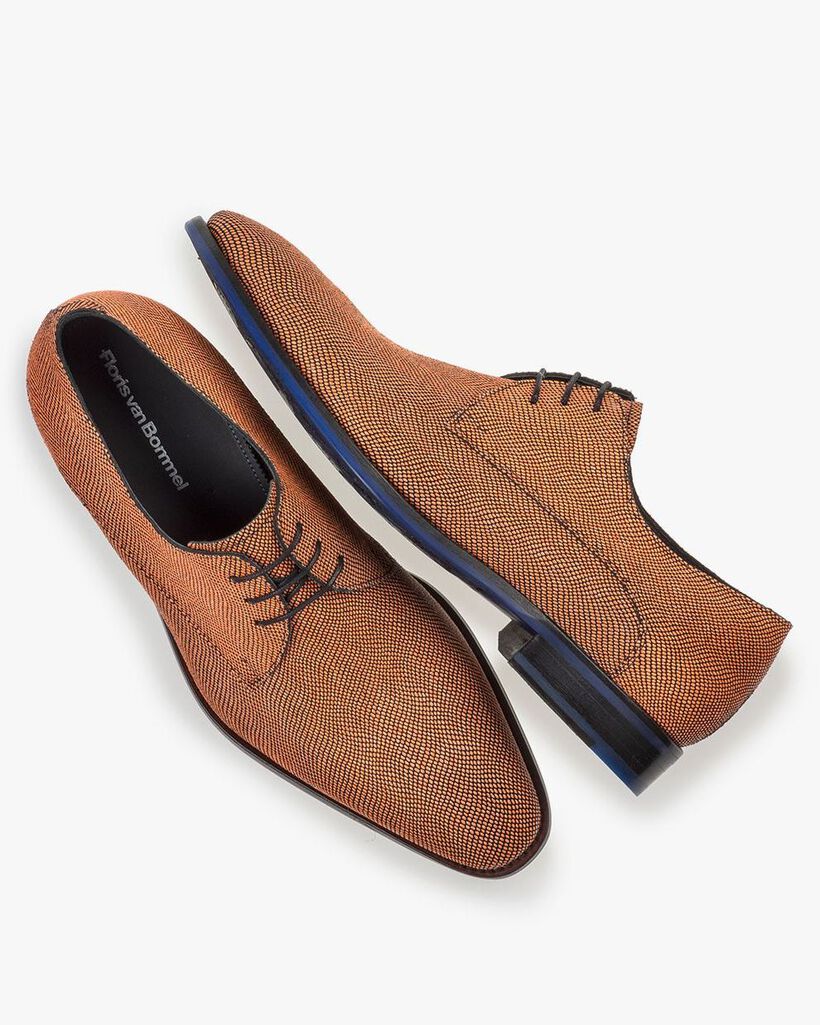 Veterschoen su&egrave;de oranje