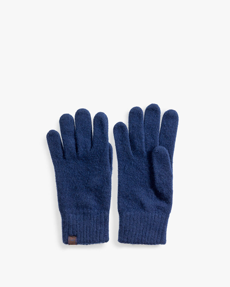 Handschoenen wol blauw