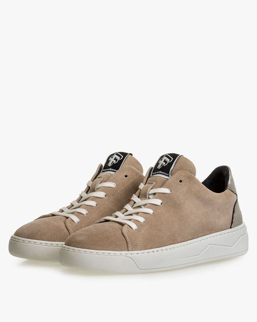 Sneaker suede beige