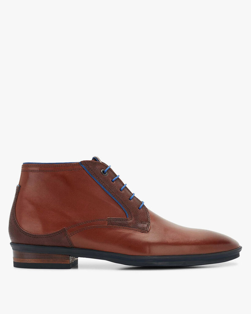 Veterboot kalfsleer cognac