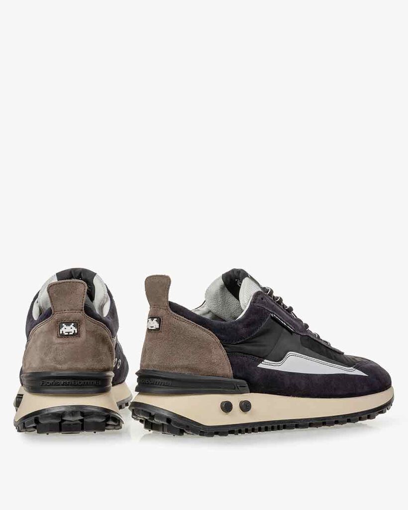 Sneaker space invaders zwart