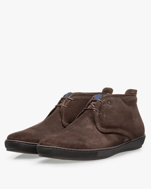 Veterboot su&egrave;de donkerbruin