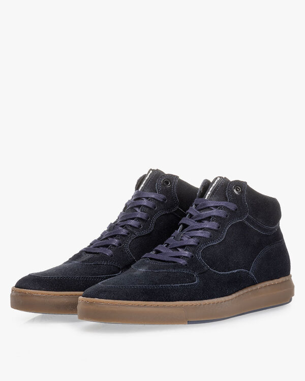 Sneaker suede dark blue