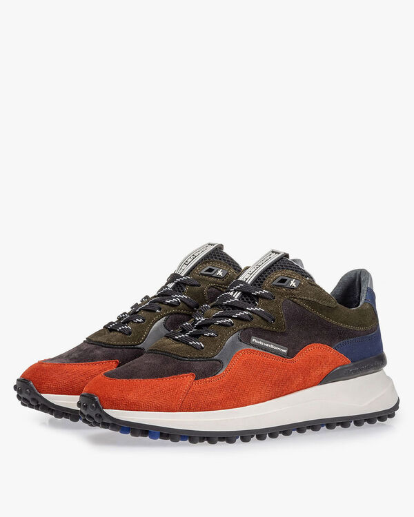 Noppi sneaker dark blue/orange