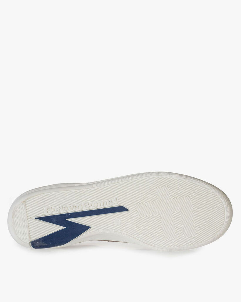 Su&egrave;de sneaker taupe